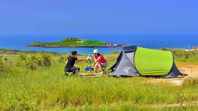 Parque De Campismo Da Ilha Do Pessegueiro 호텔 포르토코보 외부 사진